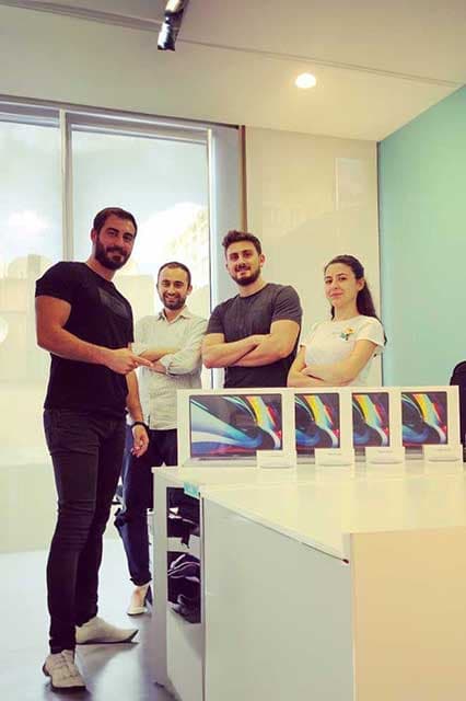 Me and my strong team in another startup journey, 2020